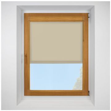 Chain Operated Splash beige Perfect Fit RollerPleated Blind