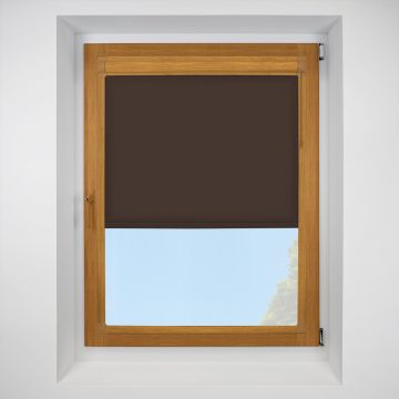 Chain Operated Splash chocolate Perfect Fit RollerPleated Blind