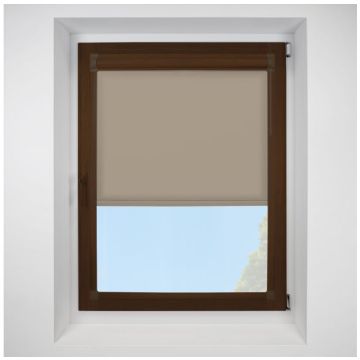 Chain Operated Splash hessian Perfect Fit RollerPleated Blind