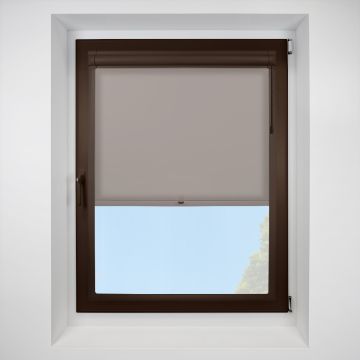 Chain Operated Splash chocolate Perfect Fit RollerPleated Blind