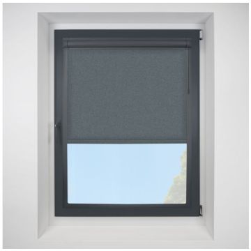 Topaz graphite Perfect Fit RollerPleated Blind