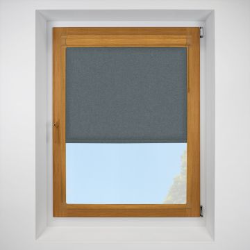 Topaz graphite Perfect Fit RollerPleated Blind