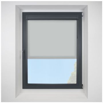 Urban Fr grey Perfect Fit RollerPleated Blind