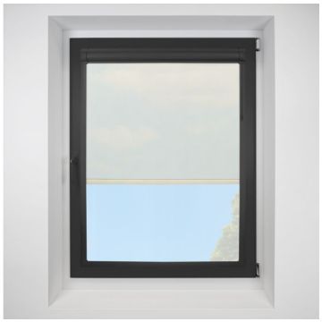 Voile cream Perfect Fit RollerPleated Blind