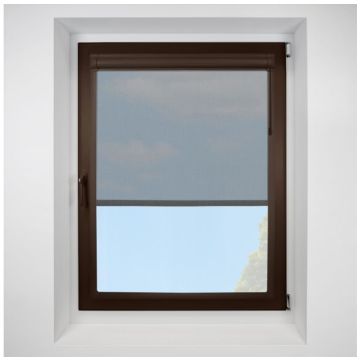 Voile moondust Perfect Fit RollerPleated Blind