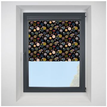 Birdsong Colour Crush Perfect Fit Roller Motorised Blind with Anthracite Frame