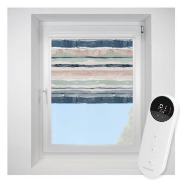 Como Blackout Bella Perfect Fit Roller Motorised Blind