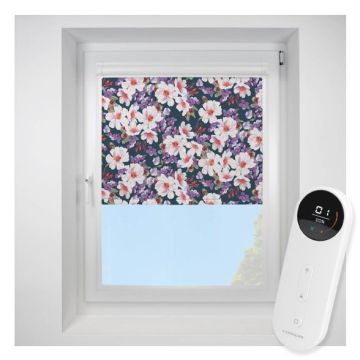 Monet Bloom Perfect Fit Roller Motorised Blind