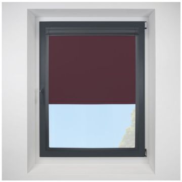 Pop Blackout Regal Perfect Fit Roller Motorised Blind with Anthracite Frame