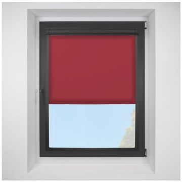 Splash Ruby Perfect Fit Roller Motorised Blind with Black Frame