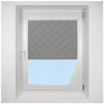 Zen Blackout Charcoal Perfect Fit Roller Motorised Blind