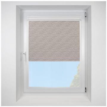 Zen Blackout Linen Perfect Fit Roller Motorised Blind