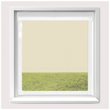 Motorised Banlight Duo Fr Vanilla Perfect Fit Roller Blind  