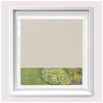 Motorised Splash Modesty Perfect Fit Roller Blind  