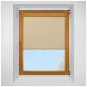 Banlight Duo Fr Blackout Calico Perfect Fit RollerPleated Blind