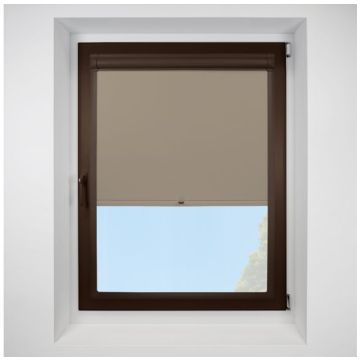 Banlight Duo Fr Blackout sand Perfect Fit RollerPleated Blind