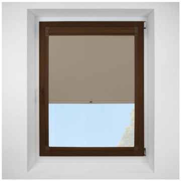 Banlight Duo Fr Blackout sand Perfect Fit RollerPleated Blind