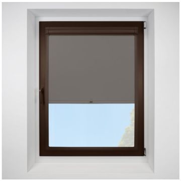 Exlite slate Perfect Fit RollerPleated Blind