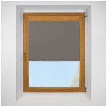 Exlite slate Perfect Fit RollerPleated Blind