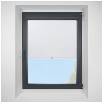 Exlite white Perfect Fit RollerPleated Blind