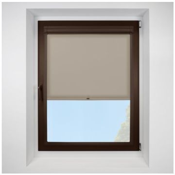 Splash hessian Perfect Fit RollerPleated Blind