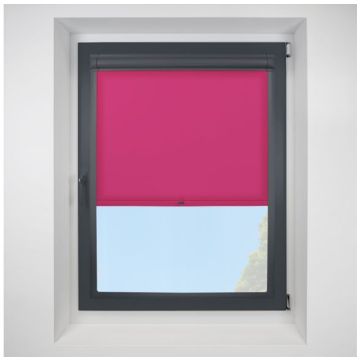 Splash Lipstick Perfect Fit Spring Roller Blind with Anthracite Frame