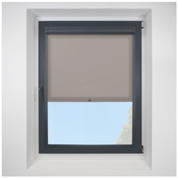 splash Charcoal Perfect Fit RollerPleated Blind