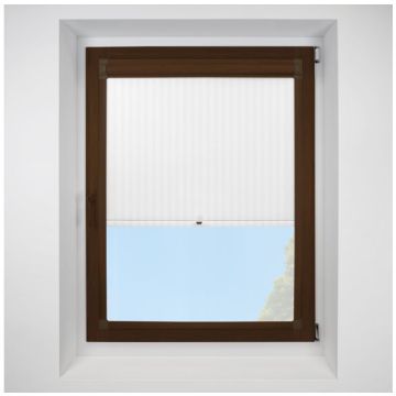 Strata Asc snowdrop Perfect Fit RollerPleated Blind