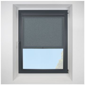 Topaz graphite Perfect Fit RollerPleated Blind