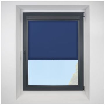 Urban Fr blue Perfect Fit RollerPleated Blind