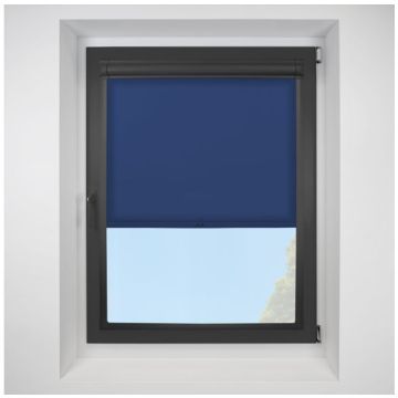 Urban Fr blue Perfect Fit RollerPleated Blind
