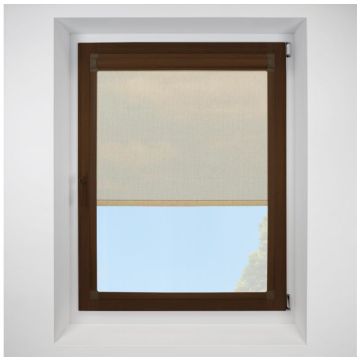 Voile sandshell Perfect Fit RollerPleated Blind