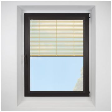 pearl-bronze Perfect Fit VenetianPleated Blind