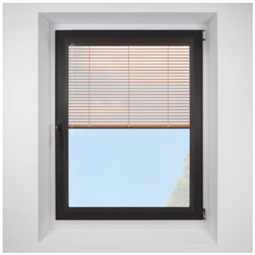 tangerine Perfect Fit VenetianPleated Blind