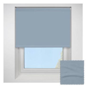 Banlight Duo Fr Smokey Blue Roller Blind
