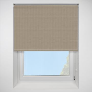 Bella Blackout Hessian Roller Blind
