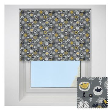 Birdsong Midnight Roller Blind