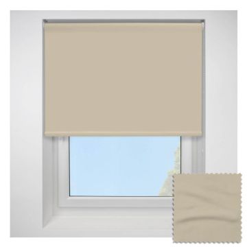 Ex Lite Blackout Bisque Roller Blind