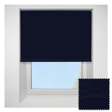 Ex Lite Blackout Navy Roller Blind