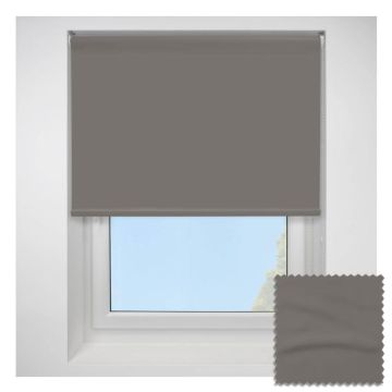 Ex Lite Blackout Slate Roller Blind