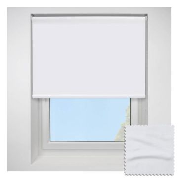 Ex Lite Blackout White Roller Blind