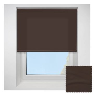 Splash Chocolate Roller Blind