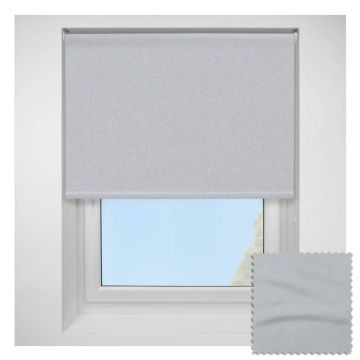 Topaz Silver Roller Blind