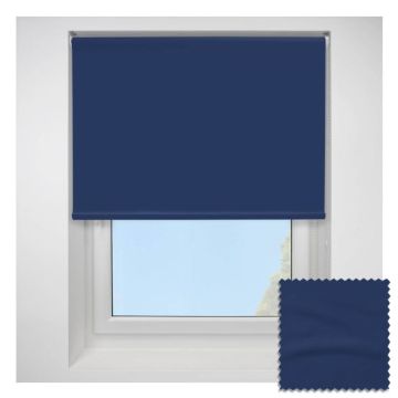 Urban Fr Blackout Blue Roller Blind