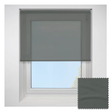 Whisper Black Pearl Roller Blind