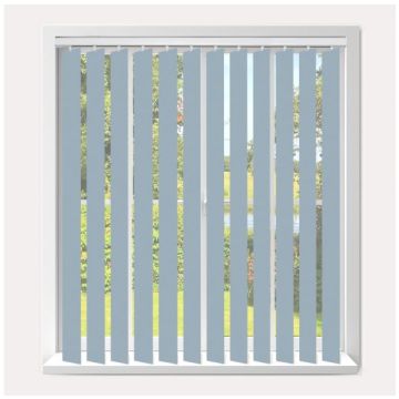 Vogue Banlight Duo Fr Smokey Blue Vertical Blind  