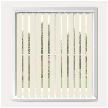 Vogue Exlite Canvas Vertical Blind  