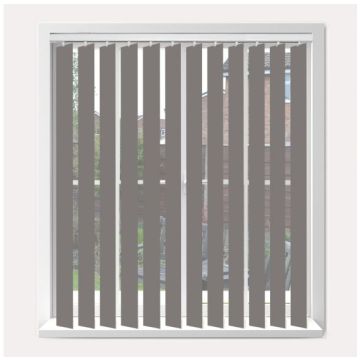 Vogue Exlite Slate Vertical Blind  