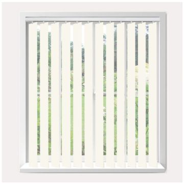 Vogue Exlite Snow Vertical Blind  