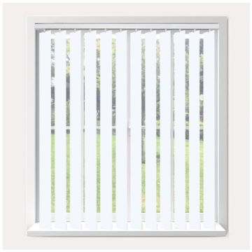 Vogue Exlite White Vertical Blind  